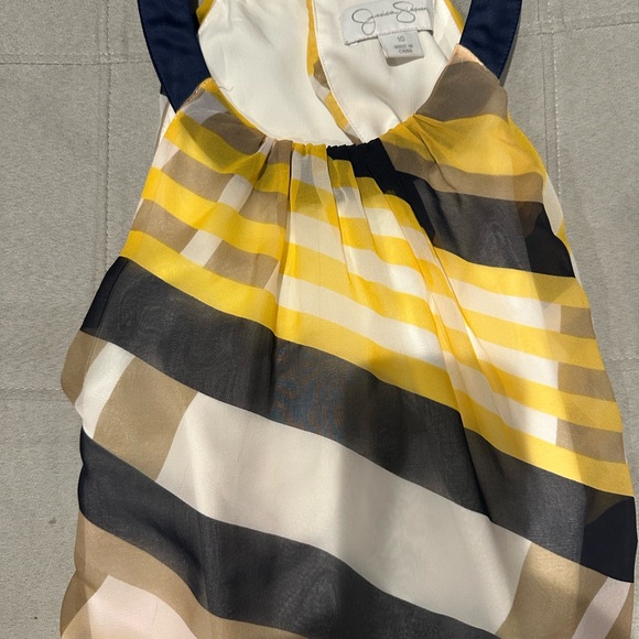 Fun Striped Jessica Simpson Dress - Picture 4 of 4